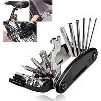 AliExpress NONE 16-in-1 Portable Bicycle Repair Tool Kit Hex Wrench Nut Tire Screwdriver Set for Motorcycle And Bicycle Maintenance