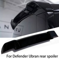 For Land Rover Defender L663 Urban style car roof rear spoiler kit ,Paste Rear Tail Wing Trunk Lip Spoiler image 3