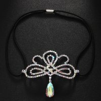 Sparkling Crystal Hair Chain for Women, Elegant Wedding Hair Accessories, Silver Rhinestone Headpiece Bridal Party Hair Jewelry