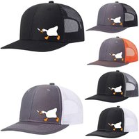 Goose Knife Printed Adjustable Baseball Cap Classic Snapback Dad Hat Breathable Trucker Mesh Hat Golf Fishing Outdoor Sun Cap