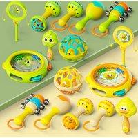 Baby Rattles 0 12 Months Ringing Toy, Available in Multiple Colors, Bright and Eye-catching, Loved By Babies, Christmas Gift