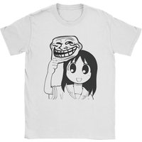 Mann T-Shirt Osaka Autistische Lustige Kawaii Ayumu T Shirts Mode Anime Azumanga Daioh Sommer T Shirt Reine Baumwolle Tops Plus größe