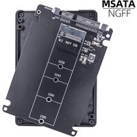 SATA3.0 6Gbps M.2 NGFF SSD To SATA3 Adapter Card M2 NGFF SSD To SATA3.0 External Hard Drive Box Hard Disk Adapter Board for PC