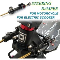 For Dualtron Thunder CNC Stabilizer Fiber Carbon Dampers Accessories Spare Parts Adjustable Electric Scooter Steering Damper