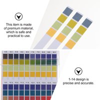 100pcs Test Chemical Strips Strips Testing Tool Water Analysis Ph Ph Test Paper Meter Pool Aquarium Soil Testing