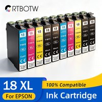 18XL T1811 Ink Cartridge For Epson T18 XL T18XL 1811-1814 Compatible XP302 XP102 202 305 405 205 302 402 415 Printer