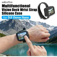 Adjustable Wrist Band Mount Image Transmission Silicone Hand Strap For DJI Osmo Nano Camera Accessories