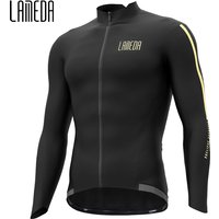 AliExpress LAMEDA Winter Cycling Jackets Man Windproof Fleece Warm Men's MTB Bike Jacket Cycling Clothing Bicycle Jersey Coat with Pockets