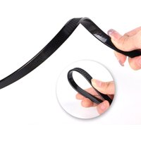 C 1Pcs ABS 14x12x0.8 Cm Plastic Police Handcuffs Double Flex Cuff Disposable Handcuffs Zip Tie Nylon Flex Cuffs