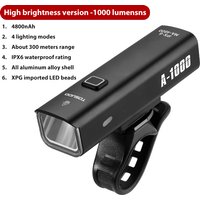 AliExpress TOSUOD Bicycle Light 1000/1200/1500 Lumen Bike Headlight Power Bank Flashlight Handlebar USB Charging MTB Road Highlight