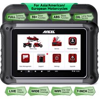 ANCEL MT700 Motorcycle Diagnostic Tool All System Oil Reset ABS Bleeding ECU Coding Active Test OBD 2 Motorcycle Scanner
