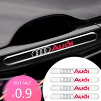 4Pcs Car Door Transparent Strip Rearview Mirror Anti-Collision Protection Strip For Audi Q5L Q7 Q2L S4 S5 S6 S7 S8 TT RS3 A6L