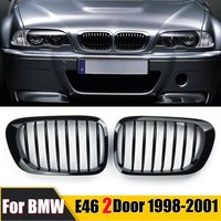 Front Hood Kidney Luxury Grill Grille For BMW 3 Series 1998-2001 E46 2 Doors 316i 318i 320i 323i 325i 328i M3 Car Accessories