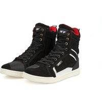 Four Seasons Breathable Motorcycle Riding Shoes Biker Boots City Commuter Leather Casual Shoes