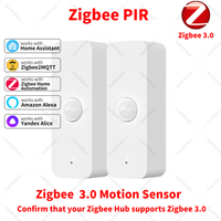 Zigbee 3.0 PIR Motion Sensor Zigbee Hub Required work with Home Assistant Yandex Alexa ZHA Zigbee2MQTT