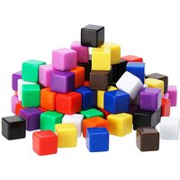 20PCS Blank Dice 16MM Counting Cubes Math Manipulatives Kids Learning Resources Educational Toys Juegos Didácticos Para Niños