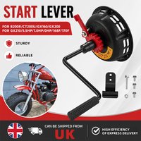Motorcycles Hand Cranked No-Pull Starter For Honda B200R/CT200U/GX160/GX200/GX210/5.5HP/6.5HP/7.0HP/168F/170F Micro Tiller Threshing JFG Water Pump Generator