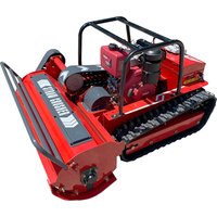 15HP Diesel Engine Lawn Mower Remote Control Straw Crusher Robot For Gargen Wasteland Door to Door Shipping
