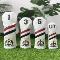 Trophy Golf Club Cover Head Cover Protective Cover Driver Fairway Wooden Hybrids Cover