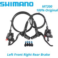 AliExpress Original Shimano MT200 MT201 M315 MTB Mountain Bike Hydraulic Disc Brake MT200 Brakes 2 Piston 3 Finger Steel Lever BL-MT200