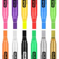 Paint Chalk Markers 15mm Window Chalk Marker Erasable Liquid Chalk Pen For Chalkboard Signs Blackboard Car Window Bistro Glass
