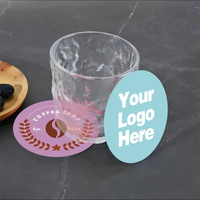 200PCS Custom Paper Coaster Restaurant Bar Beer Personalized Coasters Mat Coffee Cup Paper Coasters for Drinks