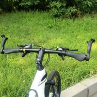 Bicycle Deputy Handlebar 21.8-22.2mm Extended Nylon MTB Handlebar Lightweight Ergonomic Handlebar Extender Cycling Accessories
