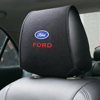 1PCS Hot Car Headrest Cover Fit For Ford Fiesta EcoSport ESCORT focus 1 focus 3 focus 2 Accessories Car Styling TZJ-FORD