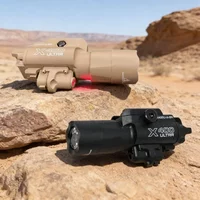 High-intensity X400U 2-in-1 Flashlight Laser Pointer Sight 20mm Picatinny Rail For Toy Airsoft Guns Hunting CS Matches Sports