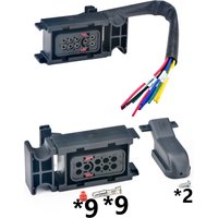 9 Pin Automotive waterproof connector VP44 VP30 Diesel Pump Wire harness plug 965734-4 865737 965736 965739 965738-1