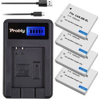 NB 6L NB6L NB-6L for Canon Power-shot IXUS 310 SX240 SX275 SX280 SX510 SX500 HS 95 D10 D20 D30 1600mAh Batteries