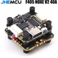JHEMCU F405 NOXE V2 Flight Controller / JHEMCU EM40A 40A 4in1 ESC 20x20mm Supports 2-6S LiPo for FPV Freestyle Drone
