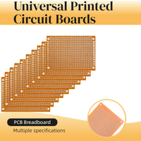 3-10PCS 5*7CM 7x9cm 9x15cm PCB Breadboard Protoboard Single-Sided Universal Printed Circuit Boards 2.54 MM Thick DIY Set Yellow