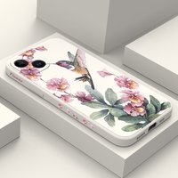 Pink Azaleas Phone Case For iPhone 17 17 Air 16 16e 15 14 13 12 11 X XR XS SE2 SE2020 8 7 6 6S Plus Pro Max Mini Silicone Cover