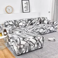Housses de canapé d'angle pour salon housses élastiques housse de canapé serviette de canapé extensible Chaise Longue en forme de L