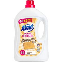 Asevi Laundry Detergent Marseille Soap 2376ML 44 Washes, Eco Friendly Fabric Cleanser for Home Washing Machine