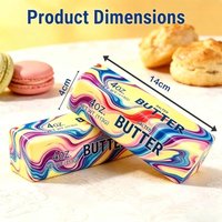 Slow Rising Butter Squishy Squishies Butter Squeeze Toys Pack Sensory Stress Relief Soft Stretchy Fidget Toy for Party Favors