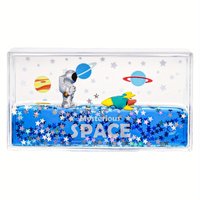1PC Astronaut Liquid Motion Paperweight Mysterious Space Glitter Liquid Hourglass Desktop Decoration Sensory Toy for Kids Adults