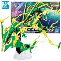 In Stock BANDAI POKEMON PokePla PLAMO COLLECTION 61 Rayquaza Mega Evolution Anime Action Figures Assembly Model Toy