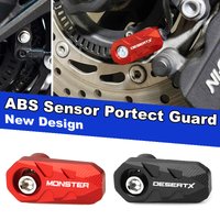 Motorcycle CNC Front Rear Wheel ABS Sensor Protection Guard Cover For Ducati Ducati DesertX MONSTER 821 937 950 950SP