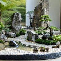 3pcs Tiny Pagoda Miniature Brass Zen Garden Decor For Aquarium Indoor Sand Table Japanese Lantern Ornament Micro Landscape