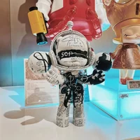 100% Authenntic POPMART Skullpanda Mika Ninagawa 400 Between Light And Dark 400 Basquiat400 Doll Or Action Figure Model Gifts