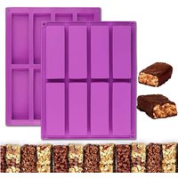 8 Cavity Rectangle Silicone cake mold Cake Baking Pan Pudding Muffin Loaf Brownie Cornbread Mould Square Soap DIY Molds