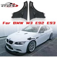 For BMW M3 E92 E93 RS Style Carbon Fiber FRP Car Wheel Arch Side Fender Flare for Bmw E92 M3 330i 08-12