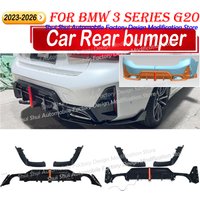 Rear Bumper Lip Diffuser for Bmw 3 Series G20 2023 2024 2025 2026 Car Splitter Encirclement Guard Tuning External Decoration