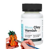 120ml Acrylic Varnish Gloss Clay Air Dry Varnish Waterproof Prevent cracking Clay varnish for clay ceramics oil painting wood