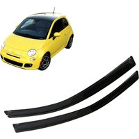 Window Visor for FIAT 500 2011 2012 2013 2014 2015 2016 2017 2018 2019 Wind Deflectors Rain Guards Door Visor Vent Shades