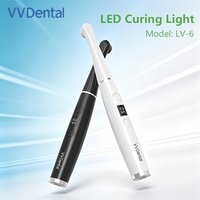 VVDental LED Curing Lamp Wireless Rechargeable Resin Cure Light 1-Second Curing for Dental Materials
