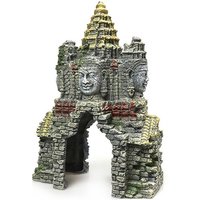 Worn-out Aquarium Decor for FishTank Resin Erawan Statue Aquatic Pets Hide