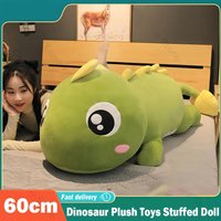 60cm Dinosaur Plush Toys Stuffed Doll Pillow Sleeping Big Decoration Animal Doll Soft Pillow for Kids Girlfriend Birthday Gifts